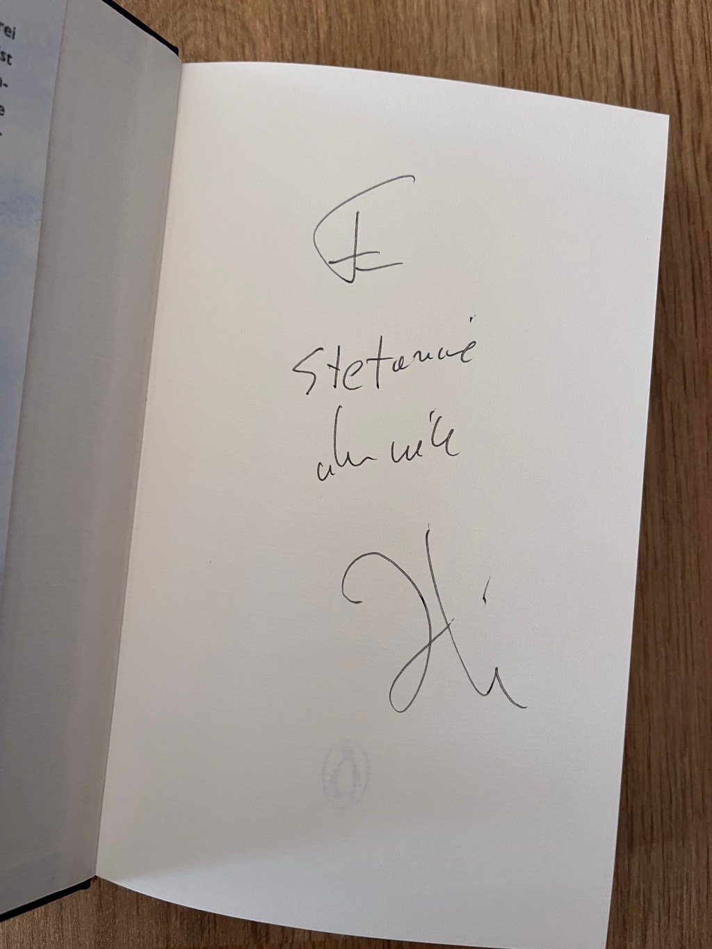 Widmung Jürgen von der Lippe –&nbsp;Sextextsextett