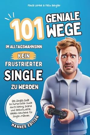 Ein kurzweiliges und unterhaltsames Buch. Ich hatte gehofft, dass es sich bei diesem Buch nicht um einen drögen Ratgeber handelt, wo jeder nach den ersten Seiten schon keine Lust mehr hat, es zu lesen und ich wurde nicht enttäuscht. Dieses Buch ist witzig und unterhaltsam. Ein super Geschenk für Single-Männer oder für jemanden selbst. 

Es sind nicht nur Anregungen zum Nachdenken, die mit einem Augenzwinkern geschrieben wurden, sondern auch Realitätschecks, um seine eigene Situation aus einem anderen Blickwinkel zu betrachten und ggf. etwas zu ändern, wenn man dies doch möchte. 

Besonders schön finde ich auch, dass die Vor- und Nachteile eines Single-Daseins und eines Beziehungsdaseins aufgezeigt werden, denn jede Medaille hat zwei Seiten und so kann man die Vor- und Nachteile einfach einmal gut gegenübergestellt nachvollziehen. 

Das Buch zeigt auch, dass man kein Versager ist, wenn man ein Single ist, sondern, dass man sich aktiv dafür und vor allem für sich entscheiden kann und hin und wieder auch sollte. 

Es soll auch eine Edition für Frauen geben, vielleicht werde ich dort auch einmal einen Blick hineinwerfen.
