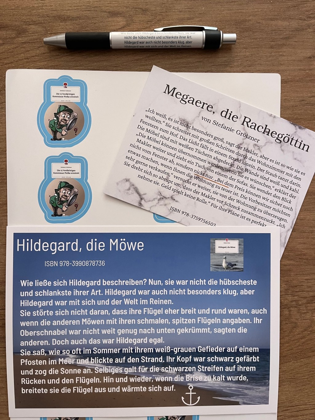 Die ersten Werbemittel
