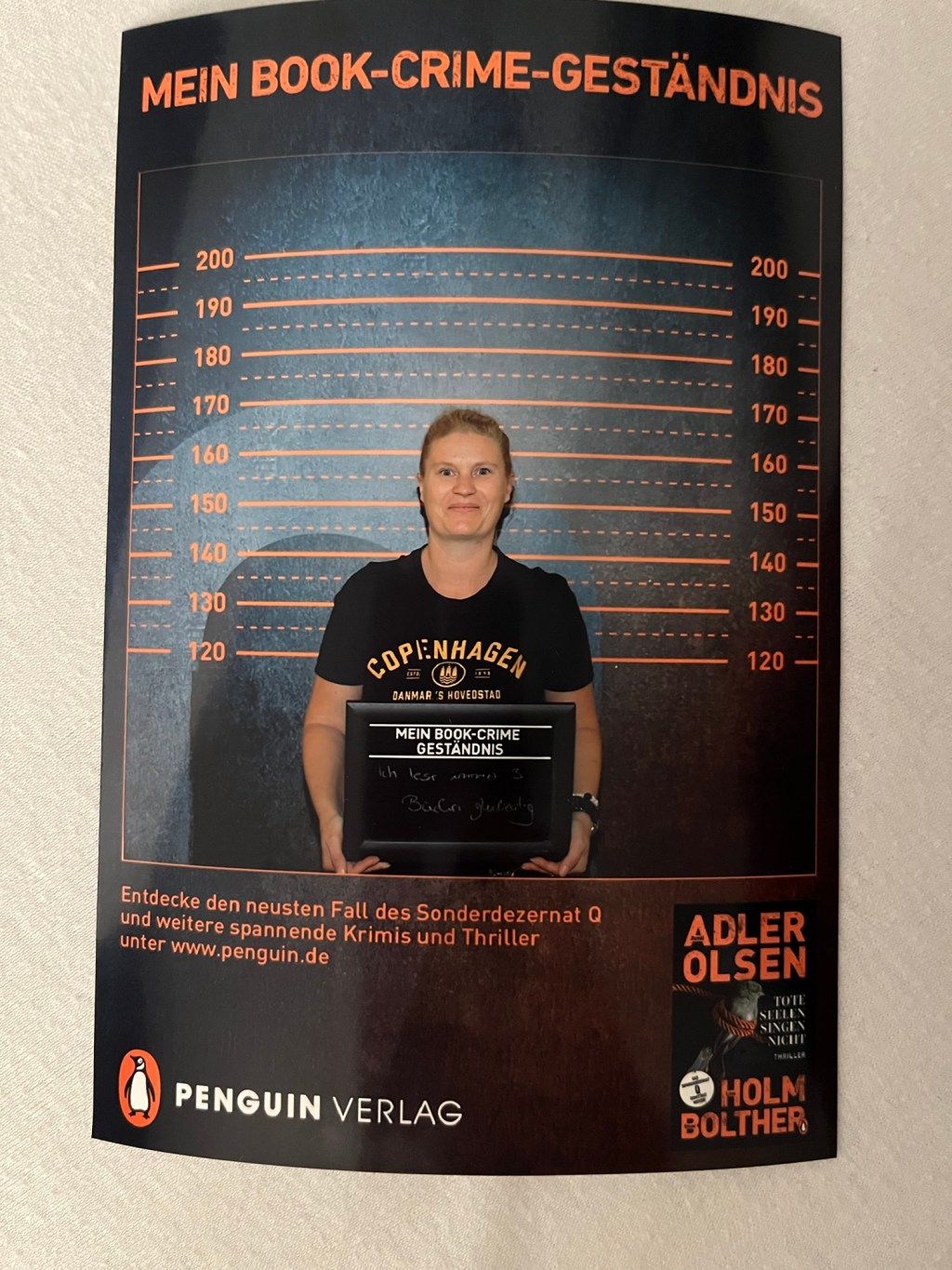 Gewinnspiel auf der Frankfurter Buchmesse: Mein Book-Crime-Geständnis