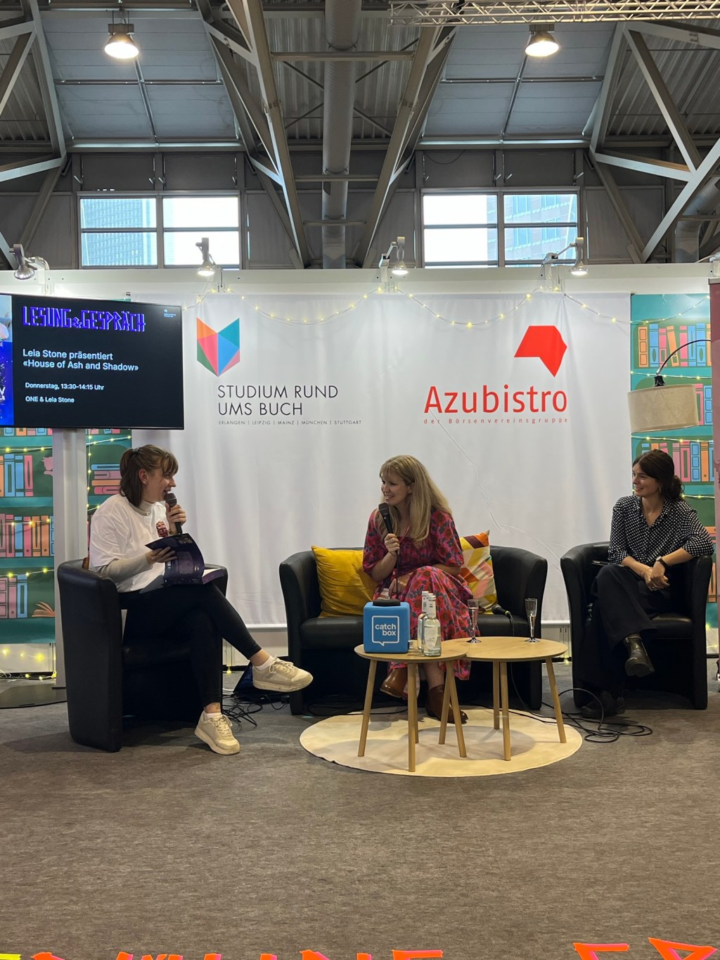 Talk und Lesung mit Leia&nbsp;Stone